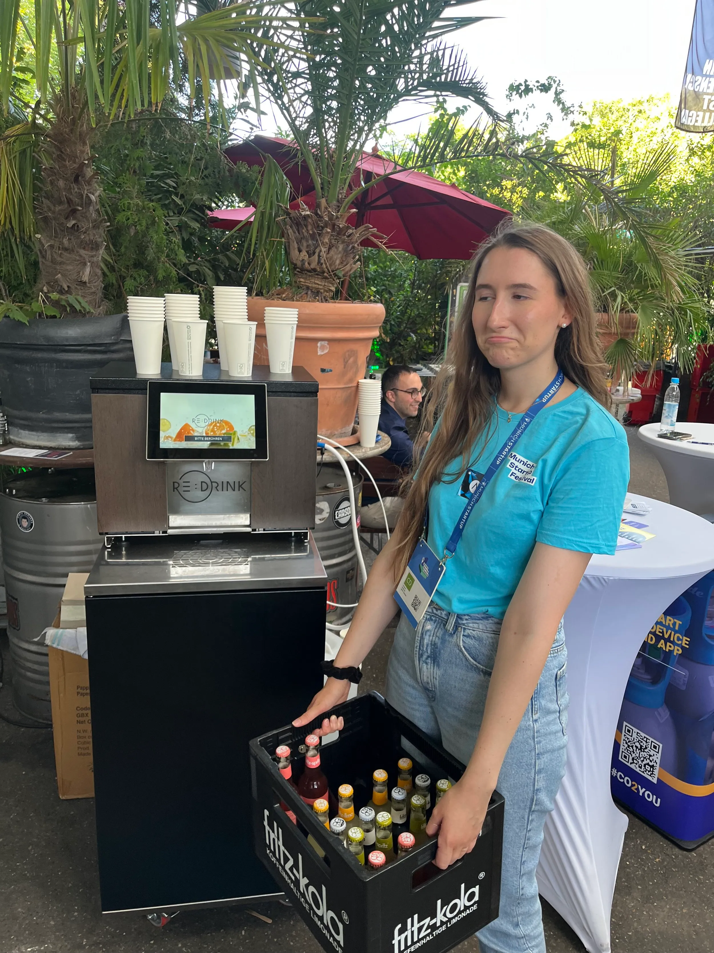 ReDrink auf dem Munich Startup Festival 2023