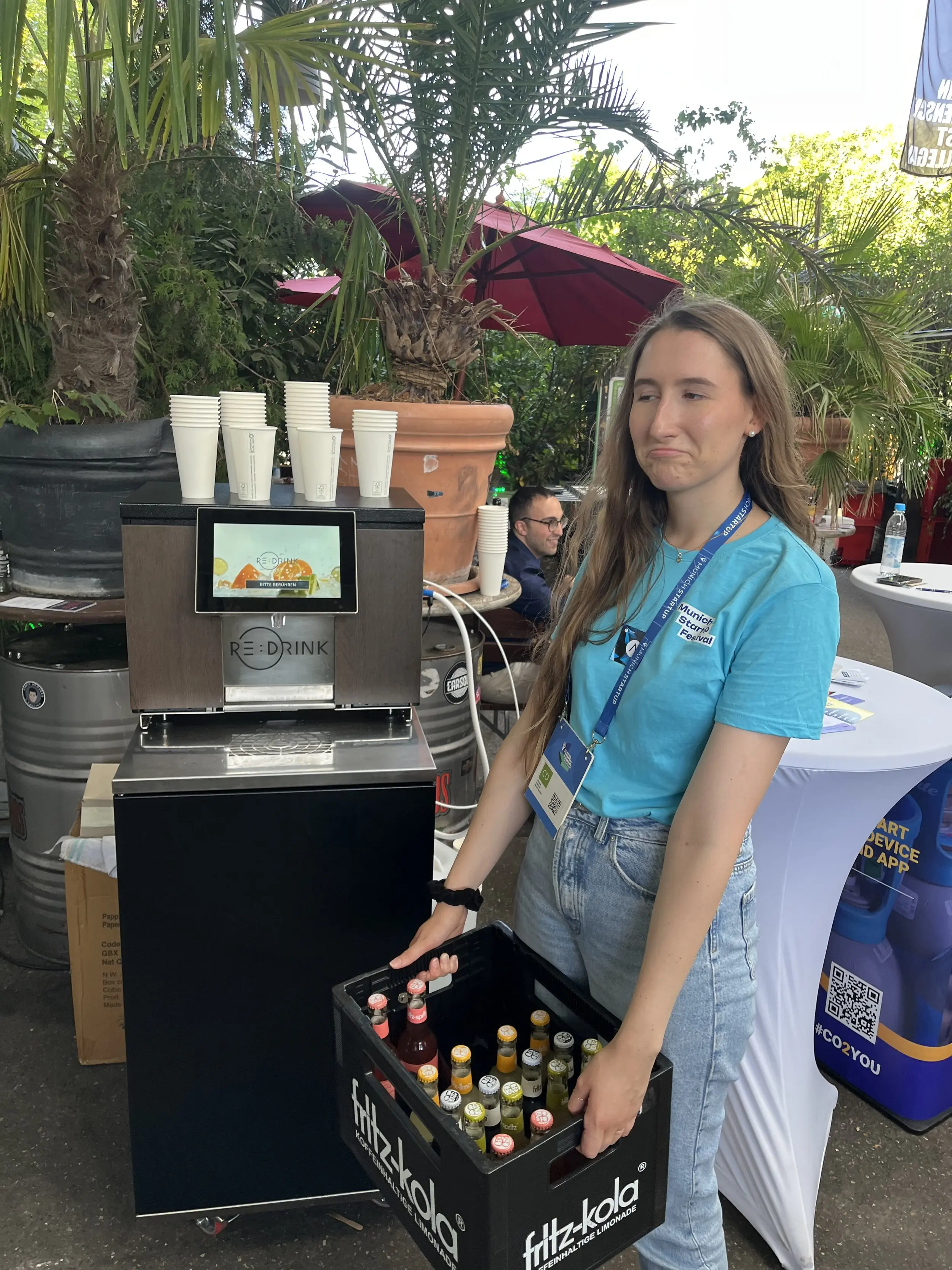 ReDrink auf dem Munich Startup Festival 2023